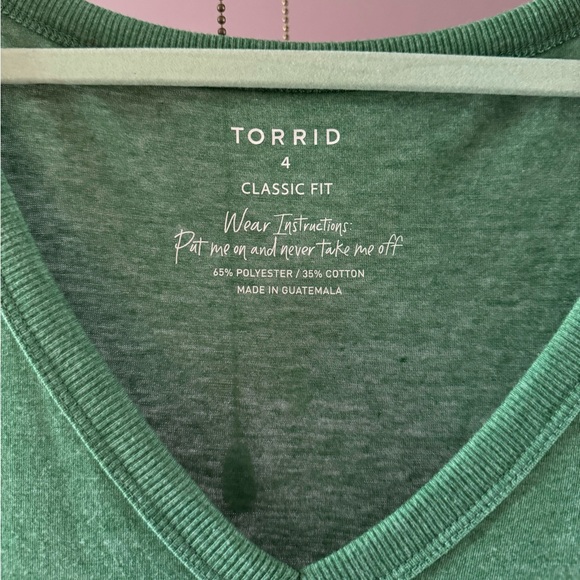 2 Tank Bundle - Torrid Size 4 Green & Mint Green Classic Fit - Picture 3 of 8